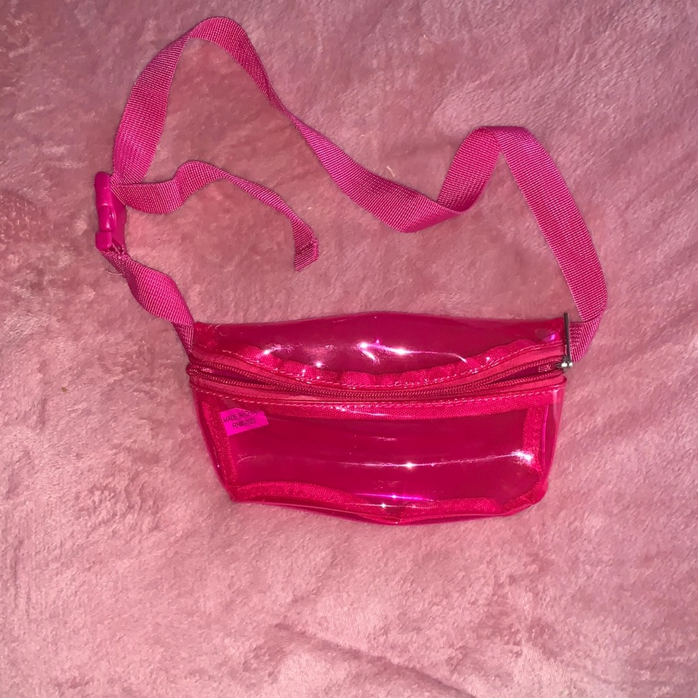 small pink fanny pack for $5